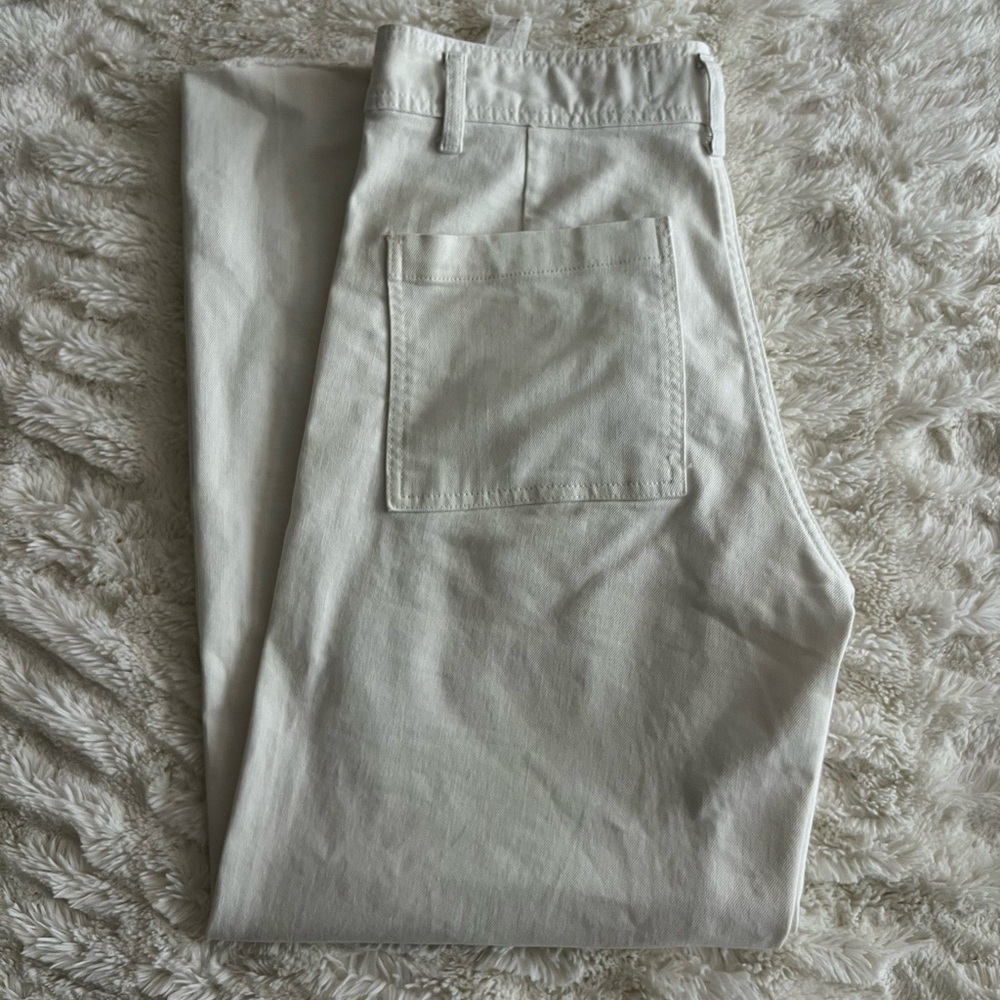 Zara White Jeans